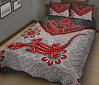 aboriginal-quilt-bed-set-indigenous-boomerang-and-lizard-art