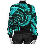 new-zealand-maori-mangopare-women-bomber-jacket-polynesian-turquoise