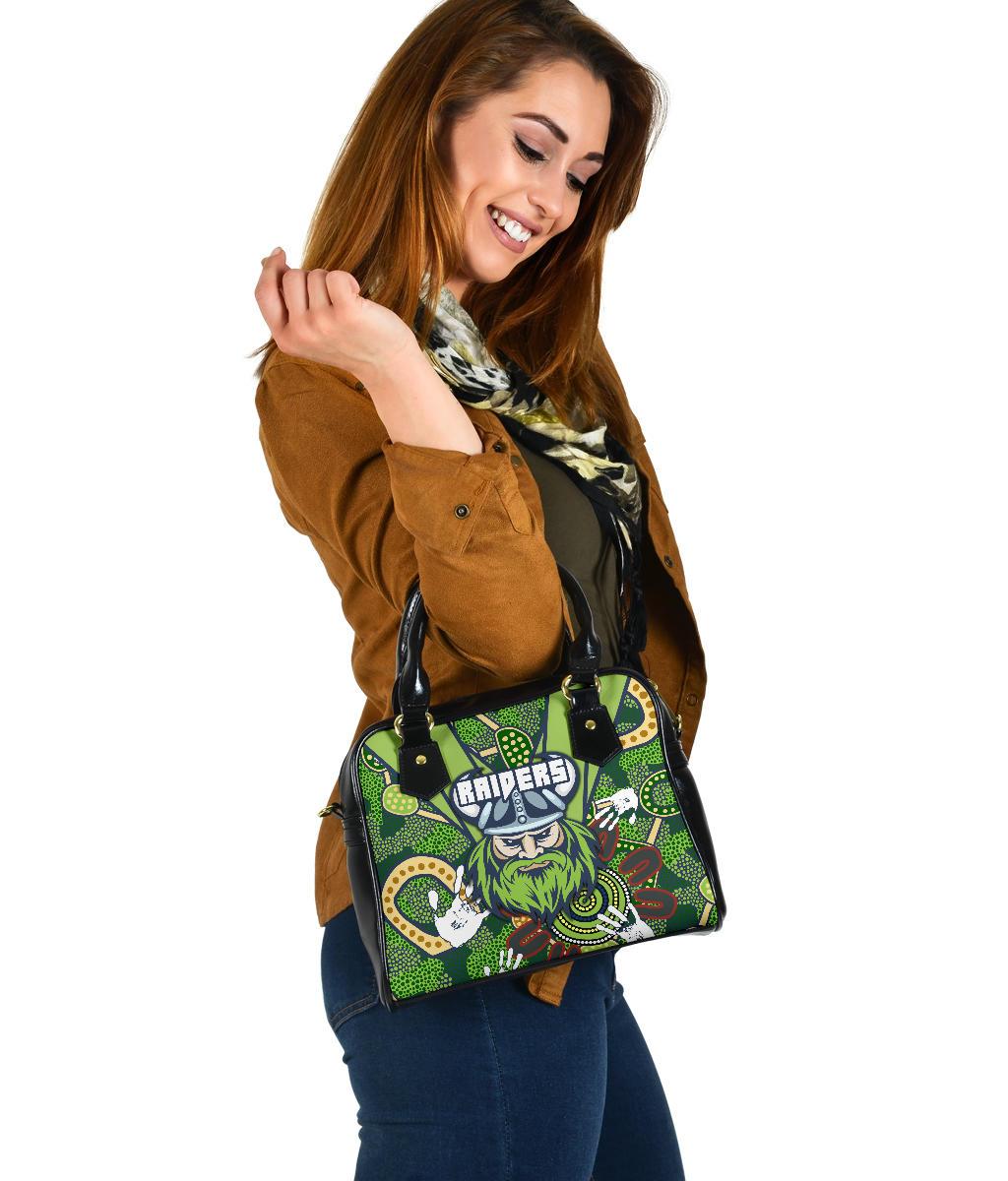Raiders Shoulder Handbag Canberra Indigenous |Vibehoodie.com