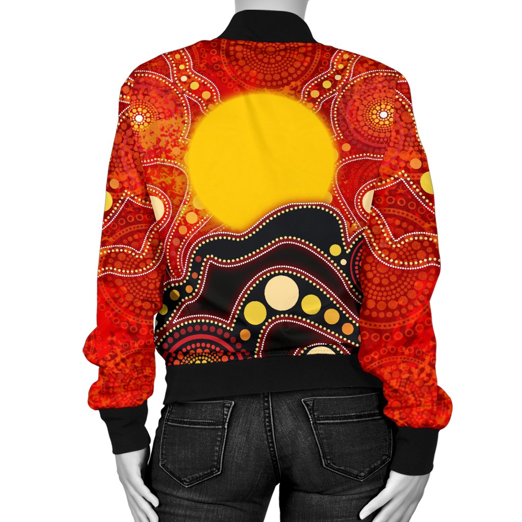 aboriginal-lives-matter-womens-bomber-jacket-aboriginal-flag-dot-painting-art