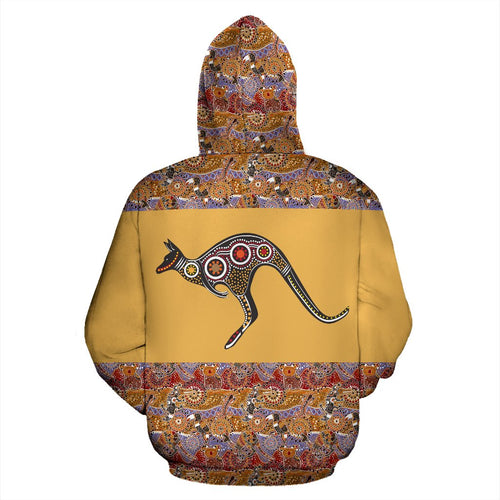 aboriginal-hoodie-kangaroo-patterns-koala-kookaburra-australian-animals