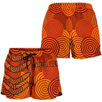 Aboriginal Personalised Women's Short - Aboriginal Boomerangs And Dot Circle - Vibe Hoodie