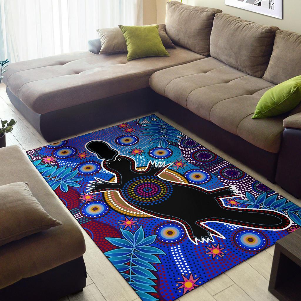 aboriginal-area-rug-indigenous-platypus