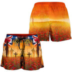 Australia Anzac Day 2021 All Over Print Women's Short - Anzac Day Commemoration 1939 - 1945 - Vibe Hoodie