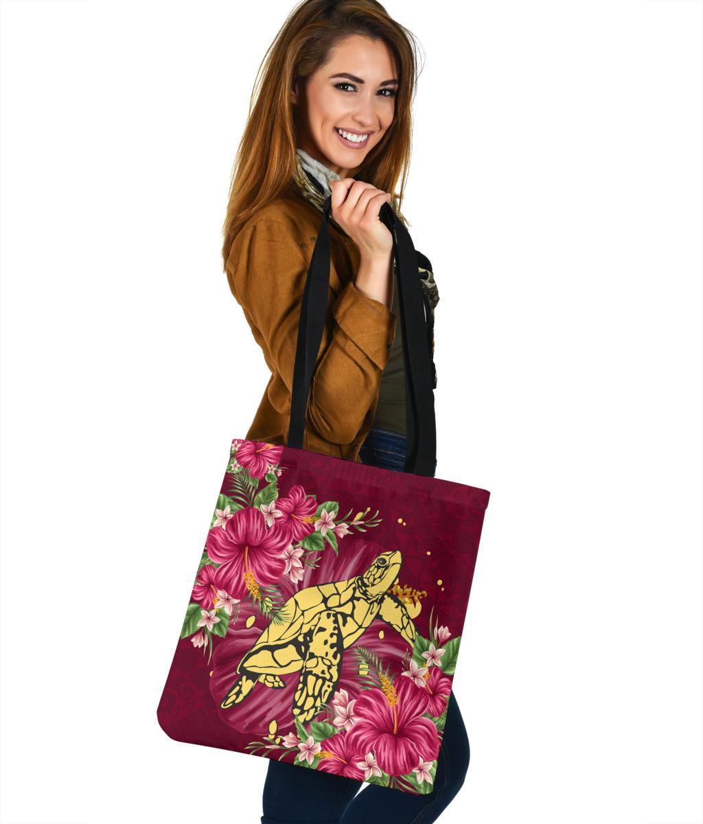 new-zealand-tote-bag-turtle-polynesian-hibiscus