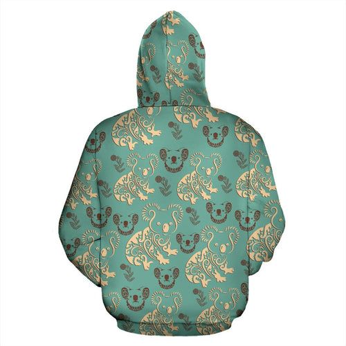 aboriginal-hoodie-koala-pattern-so-cute