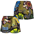 Parramatta Eels Women Shorts Aboriginal Ethnic Style - Vibe Hoodie
