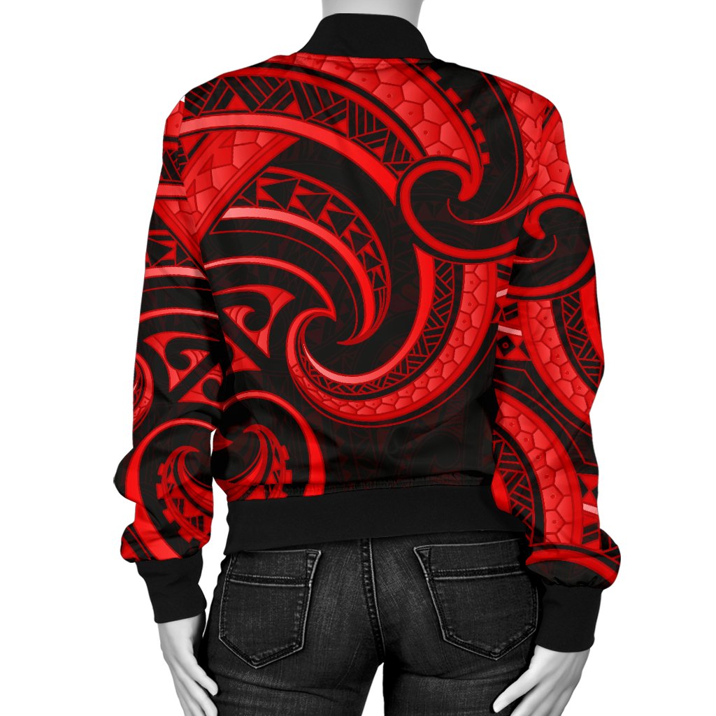 new-zealand-maori-mangopare-women-bomber-jacket-polynesian-red