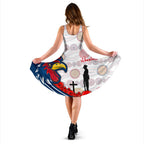Australia Roosters Women's Dress Anzac Day - Three Tiles Style - Vibe Hoodie
