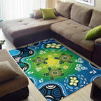 aboriginal-area-rug-indigenous-green-turtle