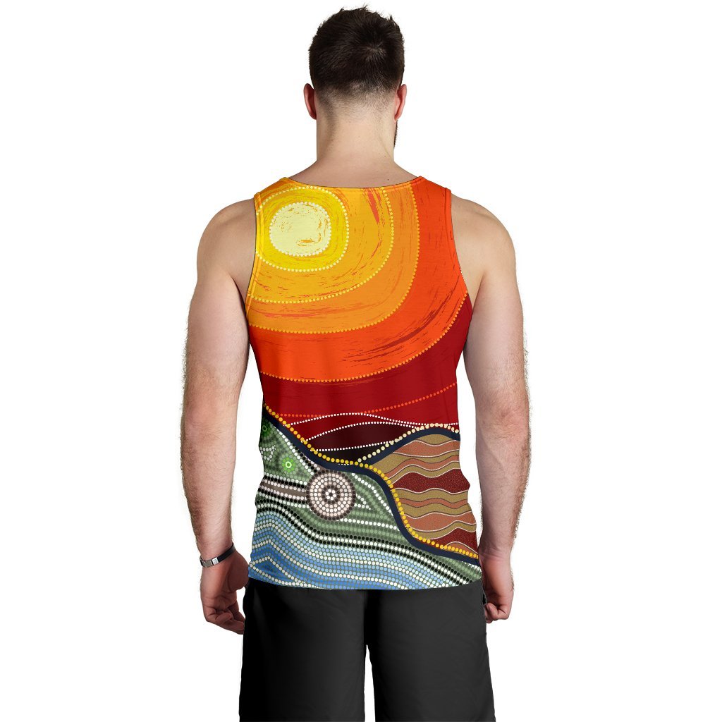 mens-tank-top-australian-aboriginal-tree