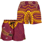 Aboriginal All Over Print Women's Shorts - Aboriginal Platypus - Vibe Hoodie