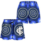Blues Women Shorts Carlton Bright Indigenous - Vibe Hoodie