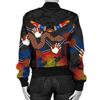 aboriginal-womens-bomber-jacket-australian-boomerang-and-snake-indigenous-art