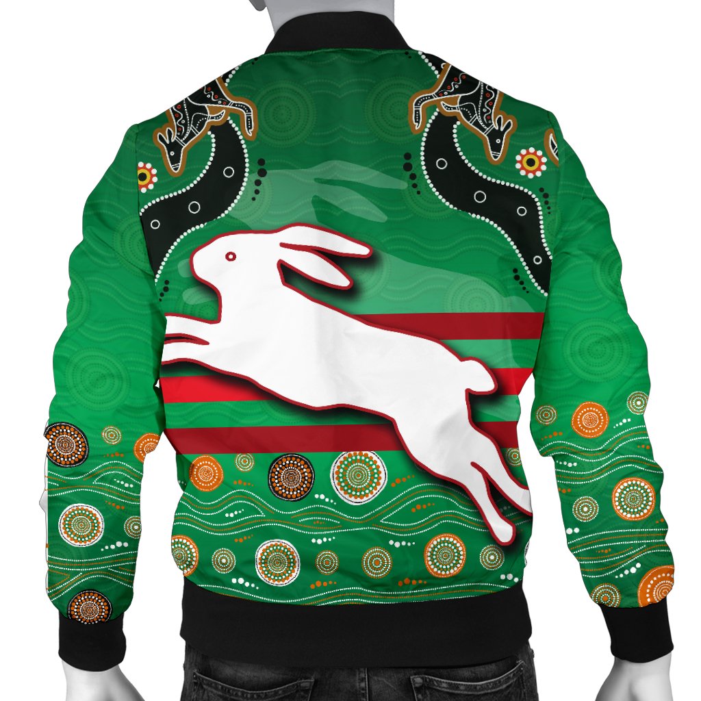 rabbitohs-men-bomber-jacket-indigenous-green