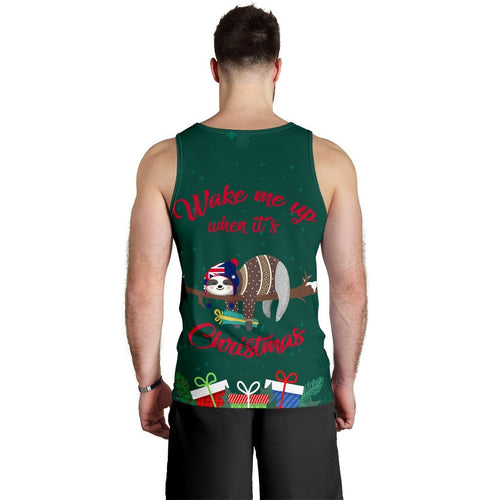 christmas-mens-tank-top-green-merry-christmas