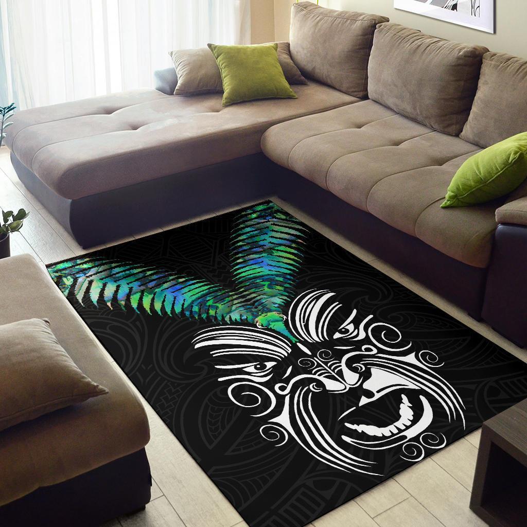 new-zealand-maori-moko-area-rug-paua-shell