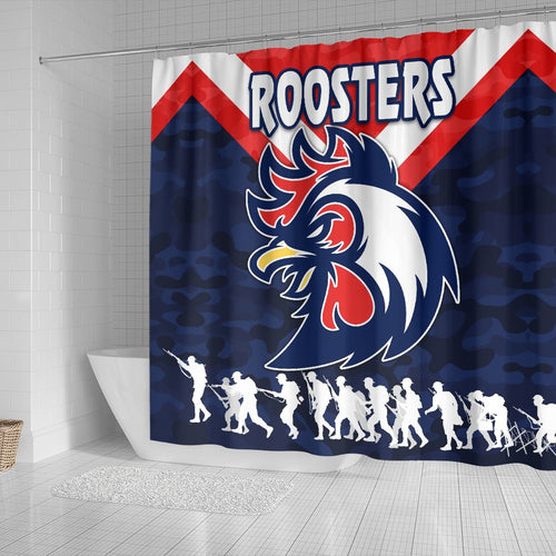 sydney-shower-curtain-roosters-anzac-style