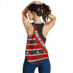 Naidoc Essendon Women Racerback Tank Aboriginal Bombers - Vibe Hoodie