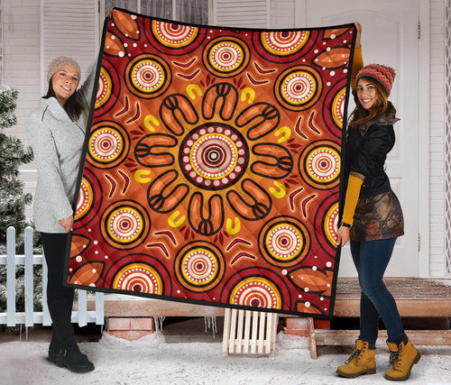 aboriginal-premium-quilt-circle-flowers-patterns-ver01