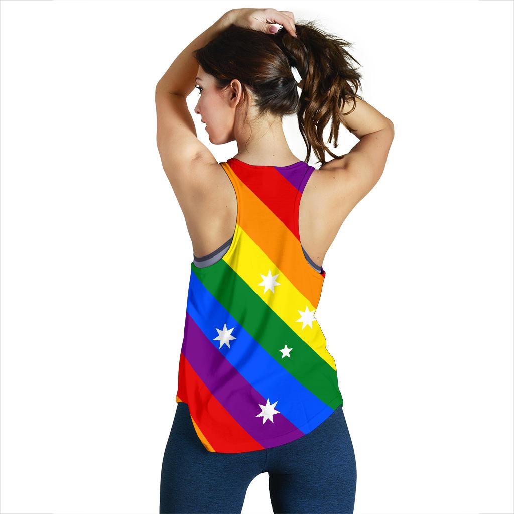 Racerback Tank - G Day Tank Top Lgbt Color - Women - Vibe Hoodie