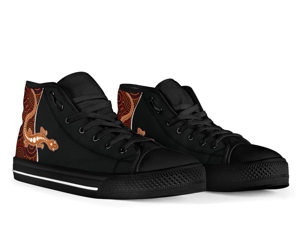 aboriginal-high-top-shoe-indigenous-lizard-dreaming
