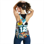 (Custom Personalised) Power Naidoc Week Women's Racerback Tank Adelaide Special Version - Custom Text and Number - Vibe Hoodie