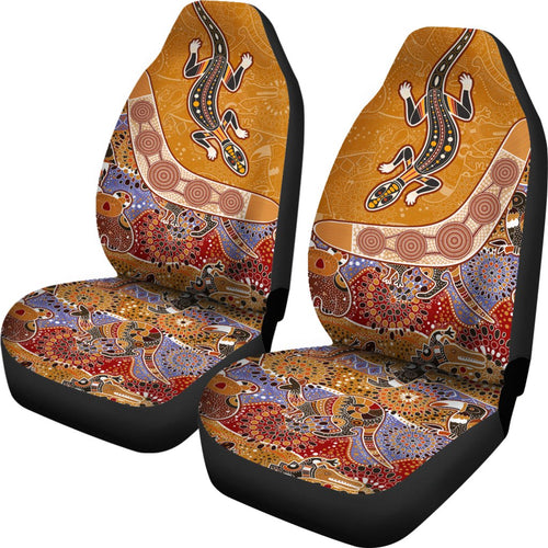 aboriginal-car-seat-covers-boomerang-lizard-kangaroo-koala-crocodile-arts