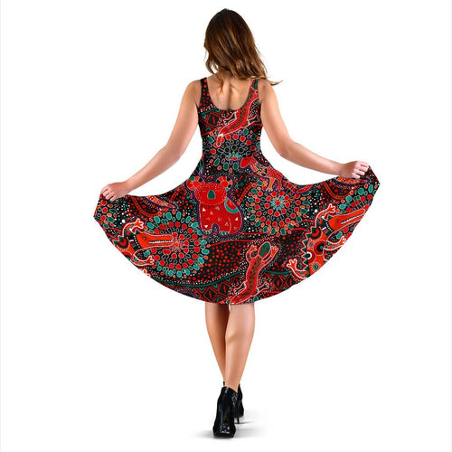 Midi Dresses - Australia Animals - Vibe Hoodie