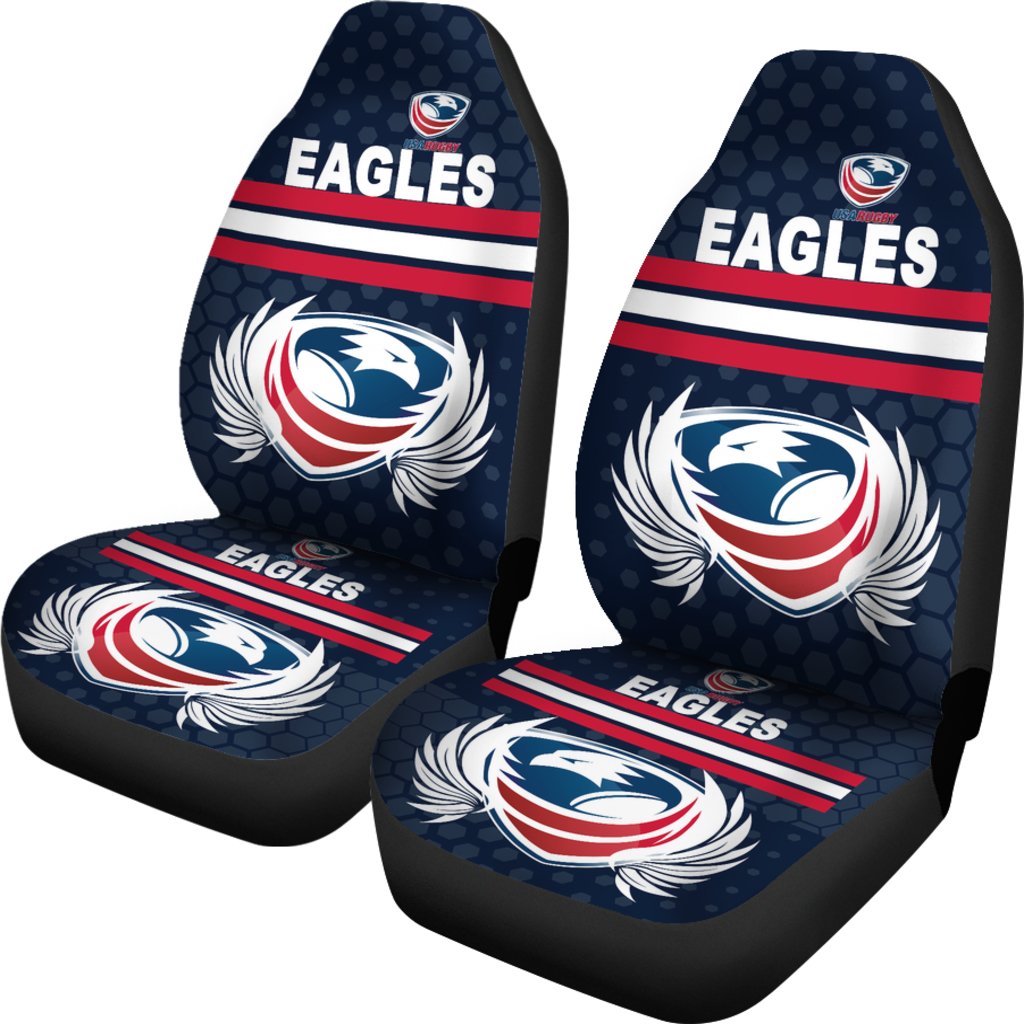 usa-rugby-car-seat-covers-eagles-simple-style-full-navy