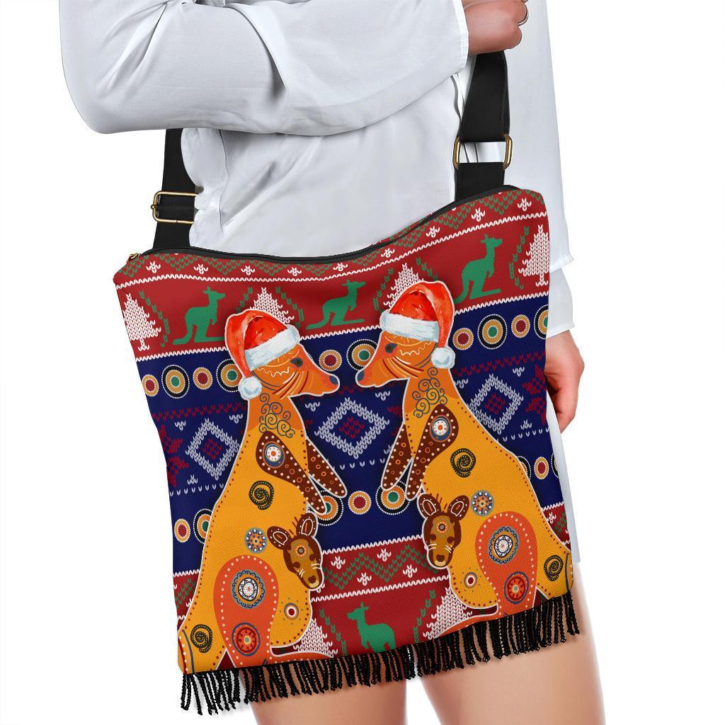 christmas-crossbody-boho-handbag-mother-kangaroo-in-christmas