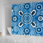 aboriginal-shower-curtain-indigenous-circle-dot-painting-blue-color