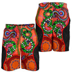 aboriginal-mens-shorts-aussie-indigenous-patterns-orange