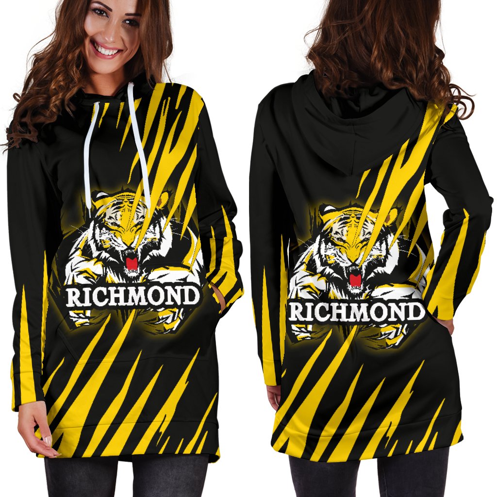 richmond-tigers-womens-hoodie-dress