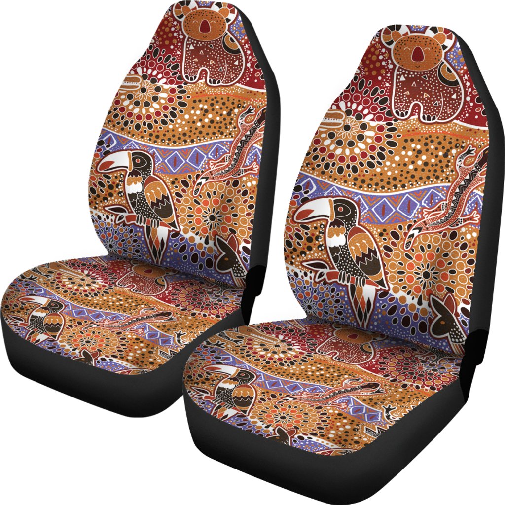 aboriginal-art-seat-covers-toucan-lizard-koala