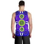 mens-tank-top-aboriginal-family-with-dot-painting-art-1