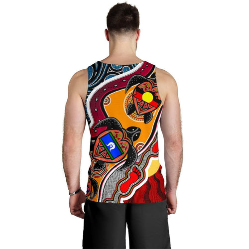custom-mens-tank-top-australia-aboriginal-dots-with-turtle-and-naidoc-flags