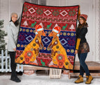christmas-premium-quilt-mother-kangaroo-in-christmas