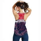 Demons Indigenous Women Racerback Tank Melbourne Fancy - Vibe Hoodie