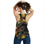 Penrith Women Racerback Tank Panthers Indigenous Vibes - Vibe Hoodie