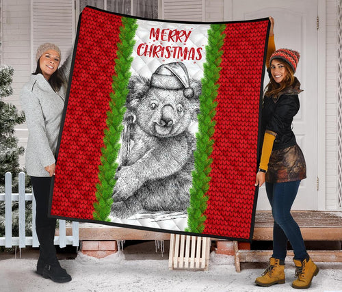 christmas-premium-quilt-merry-christmas-koala
