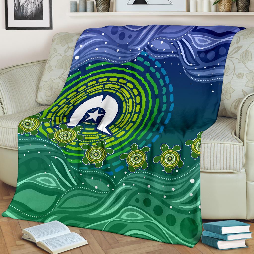 torres-strait-islanders-premium-blanket-aboriginal-turtle