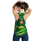 Patrick's Day Women Racerback Tank Shamrock Festival Style - Vibe Hoodie