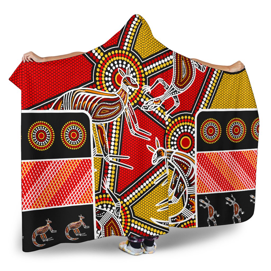 aboriginal-hooded-blanket-kangaroo-dot-painting-patterns