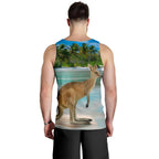 men-tank-top-kangaroo-mens-tank-landscape-art