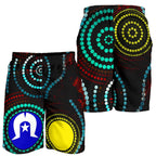 aboriginal-shorts-aboriginal-dot-painting-flag-1