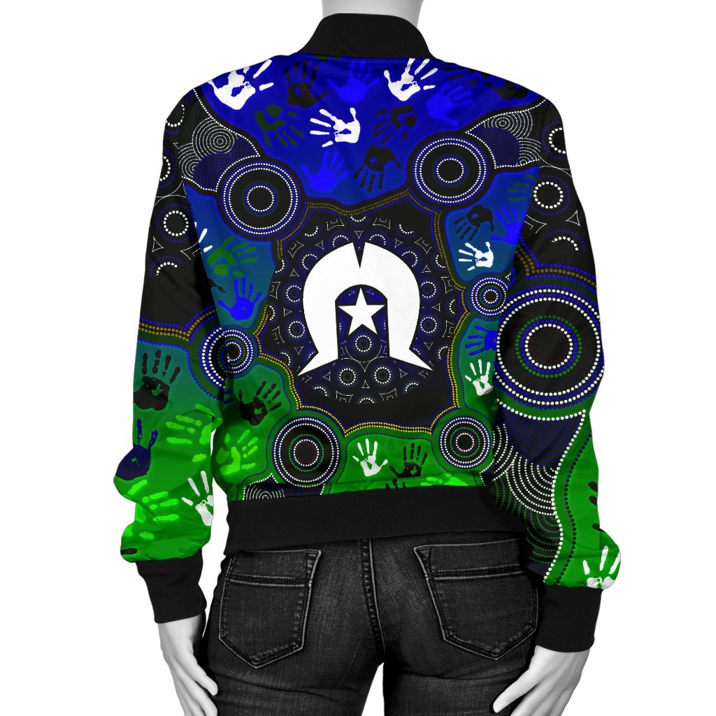 aboriginal-womens-bomber-jacket-torres-strait-symbol-with-indigenous-patterns