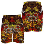 aboriginal-mens-shorts-kangaroo-and-lizard-dot-painting-art
