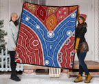 aboriginal-premium-quilt-australia-aboriginal-river