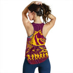 Brisbane Broncos Women Racerback Tank Anzac Day Country Style - Vibe Hoodie